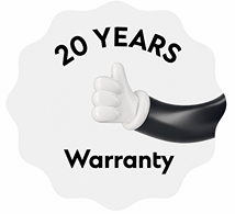 Warranty extension to 20 years