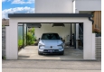 GARDEON® Carport with safety garage door