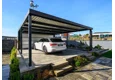 GARDEON® Carport with safety garage door