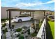 GARDEON® Carport with safety garage door