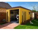 GARDEON® Garage with door, window and 4 skylights