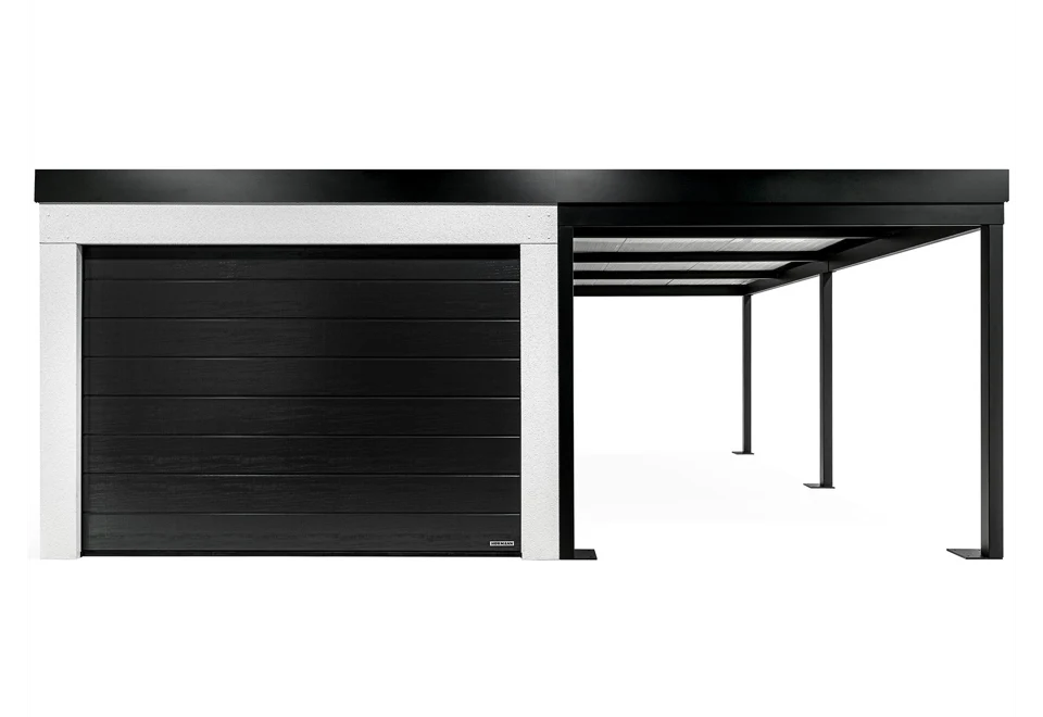 GARDEON® Garage with door, window and carport