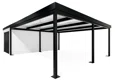 GARDEON® Garage with door, window and right carport
