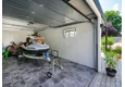 GARDEON® Garage with door, window and right carport