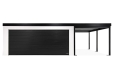 GARDEON® Garage with door, window and right carport