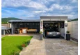 GARDEON® Garage with door, window, skylight and carport