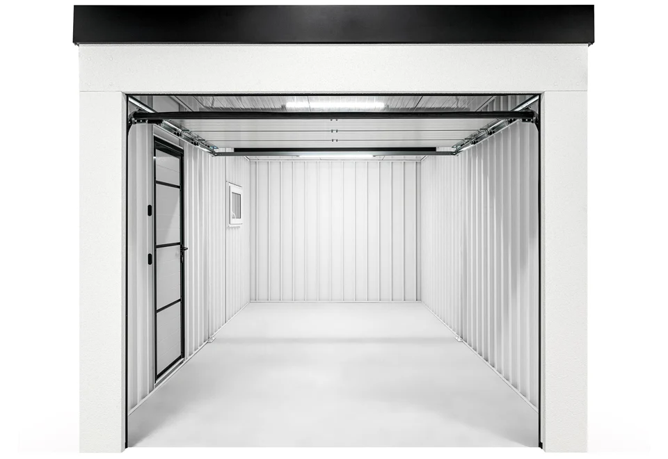GARDEON® Garage with Hörmann Sectional Garage Door (2500 × 2125 mm)