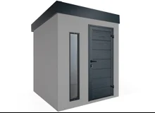 GARDEON® Garden House with Hörmann door and skylight