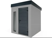 GARDEON® Garden House with Hörmann door and skylight