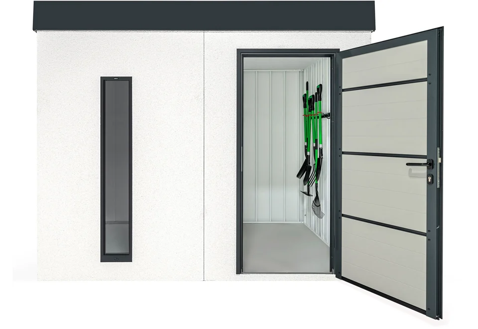GARDEON® Garden House with Hörmann door and skylight