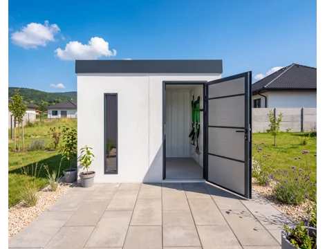 GARDEON® Garden House with Hörmann door and skylight