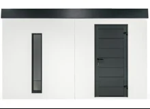 GARDEON® Garden House with Hörmann door and skylight