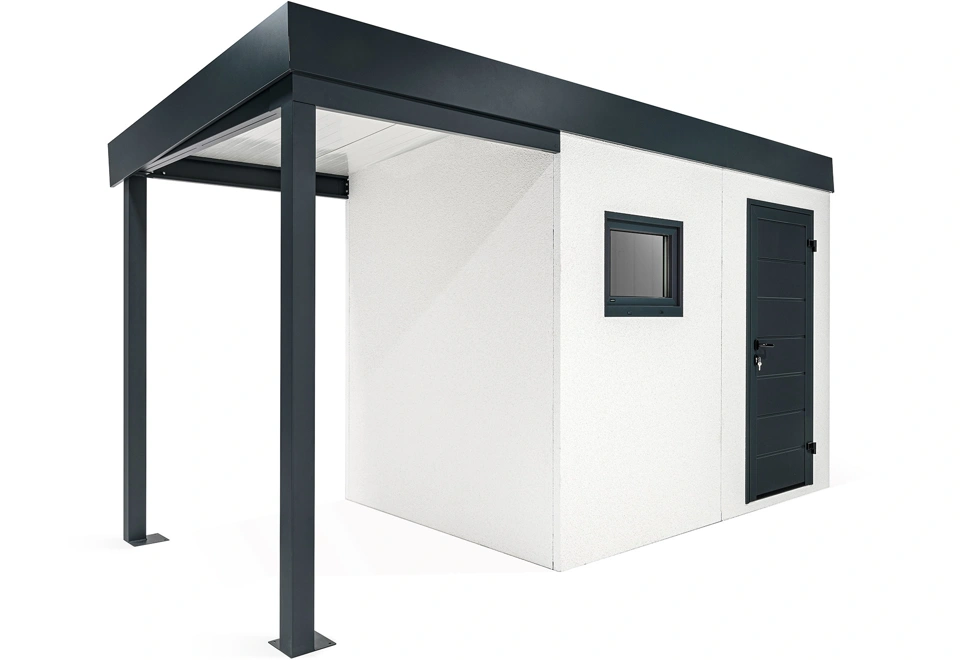 GARDEON® House with carport and window