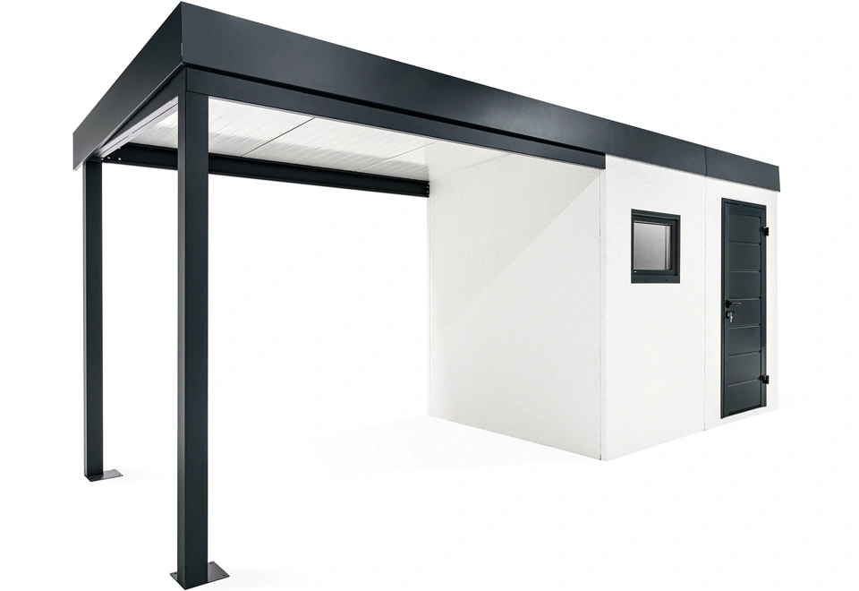 GARDEON® House with carport and window