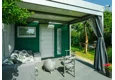 GARDEON® House with door, window, skylight and front carport