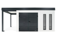 GARDEON® House with double door Hörmann and carport