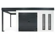 GARDEON® House with double door Hörmann and left carport