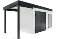 GARDEON® House with double door Hörmann and left carport