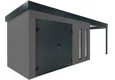 GARDEON® House with double door Hörmann and right carport