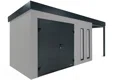 GARDEON® House with double door Hörmann and right carport