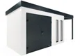 GARDEON® House with double door Hörmann and right carport