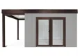 GARDEON® House with double panoramatic door & left carport
