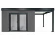 GARDEON® House with double panoramatic door & right carport