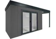 GARDEON® House with double panoramatic door & right carport