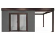 GARDEON® House with double panoramatic door & right carport