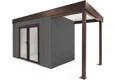 GARDEON® House with double panoramatic door & right carport