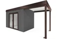 GARDEON® House with double panoramatic door & right carport