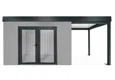 GARDEON® House with double panoramatic door & right carport