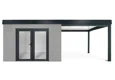 GARDEON® House with double panoramatic door & right carport