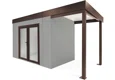 GARDEON® House with double panoramatic door & right carport