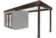 GARDEON® House with double panoramatic door & right carport