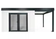 GARDEON® House with double panoramatic door & right carport