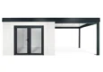 GARDEON® House with double panoramatic door & right carport