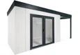 GARDEON® House with double panoramatic door & right carport