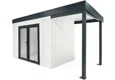 GARDEON® House with double panoramatic door & right carport