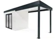 GARDEON® House with double panoramatic door & right carport