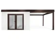 GARDEON® House with double panoramatic door & right carport