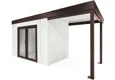 GARDEON® House with double panoramatic door & right carport