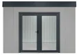 GARDEON® House with double panoramatic door