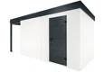 GARDEON® House with Hörmann door and left carport