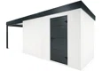GARDEON® House with Hörmann door and left carport