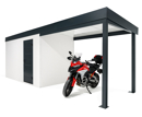 GARDEON® House with Hörmann door and right carport
