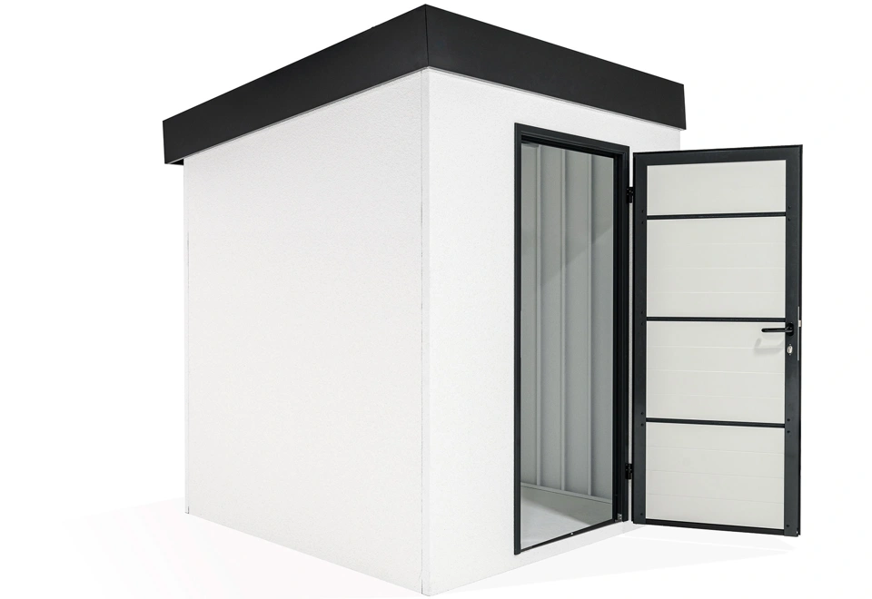 Garden house with Hormann door