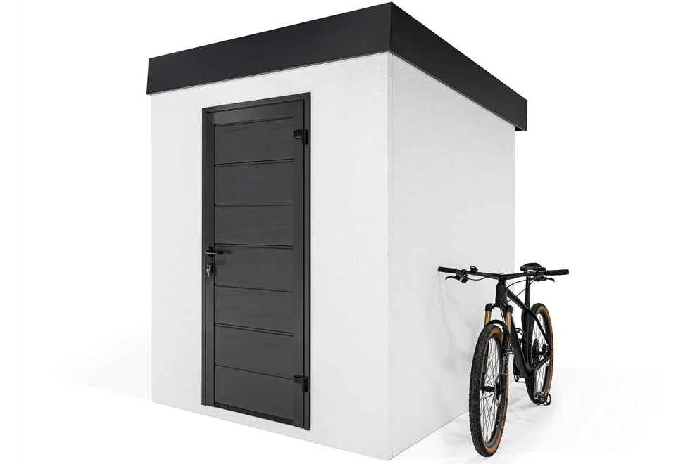 Garden house with Hormann door