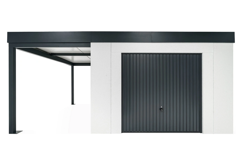 GARDEON® House with Hörmann garage door and carport