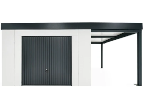 GARDEON® House with Hörmann garage door and carport